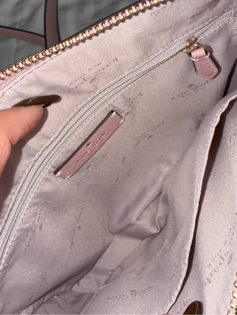 Kate Spade Sadie Large Crossbody Tutu Pink Saffiano Leather - Picture 7 of 11